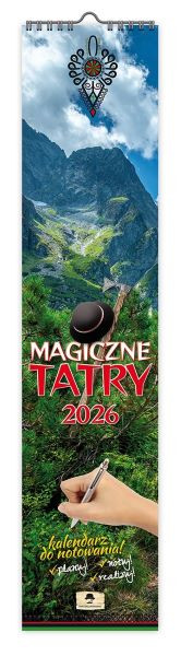 Kalendarz paskowy wąski KPW V.4 Magiczne Tatry Pan Kalendarzyk